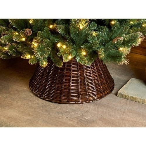wicker Christmas Tree Collars Ideas you'll love! irrigation supplies