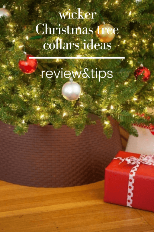 wicker Christmas Tree Collars Ideas you'll love! irrigation supplies