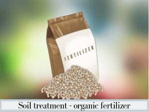 Soil treatment - organic fertilizer
